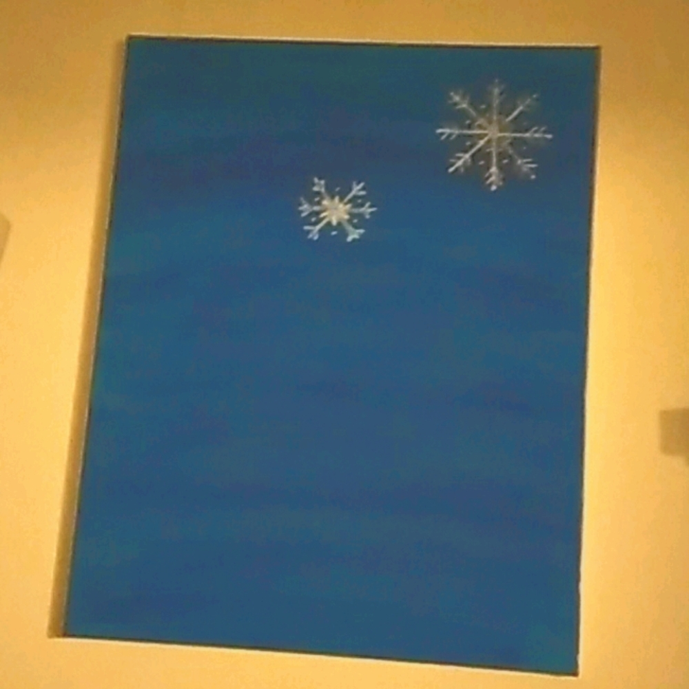 Snowflake art